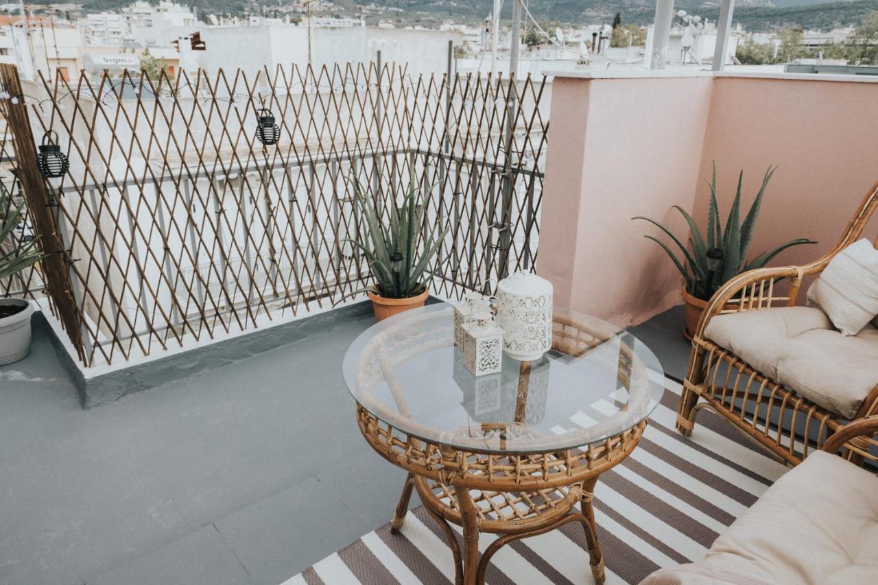 Bohemian Loft With View! Apartman Vólosz Kültér fotó
